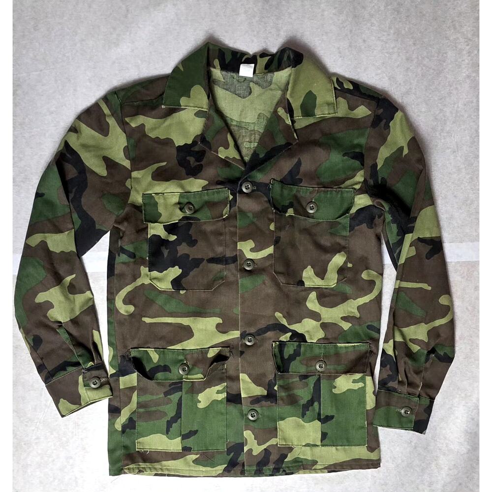 Military Woodland  Coat   Camouflage
